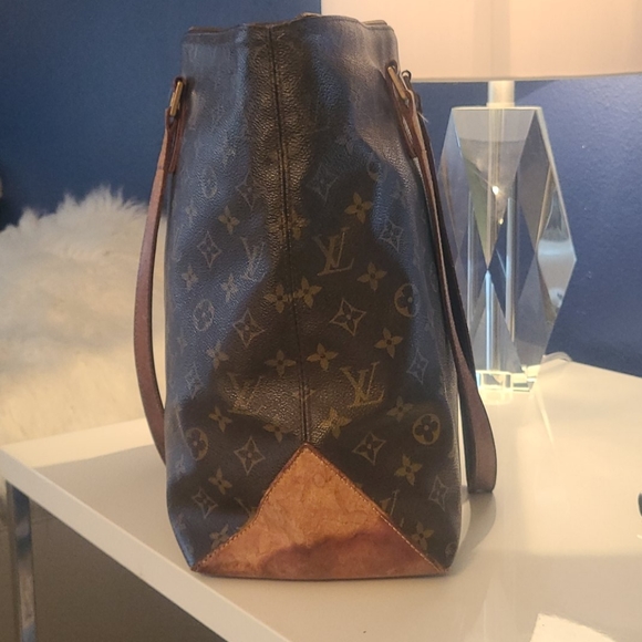 100% Authentic Louis Vuitton Cabas Mezzo GM BAG - Picture 5 of 16